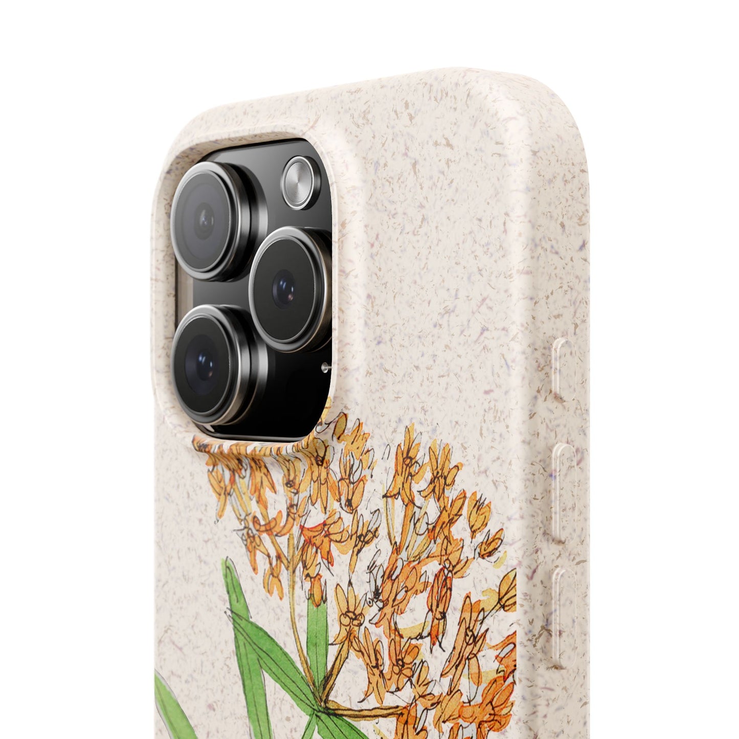 Butterfly Weed Biodegradable Phone Case