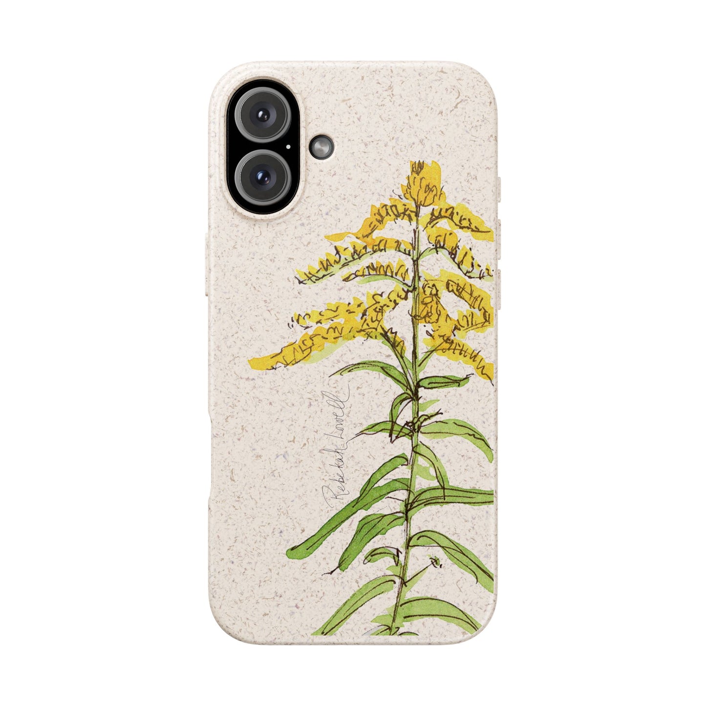 Canada Goldenrod Biodegradable Phone Case