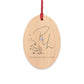 Sheep Sorrel Wooden Ornament