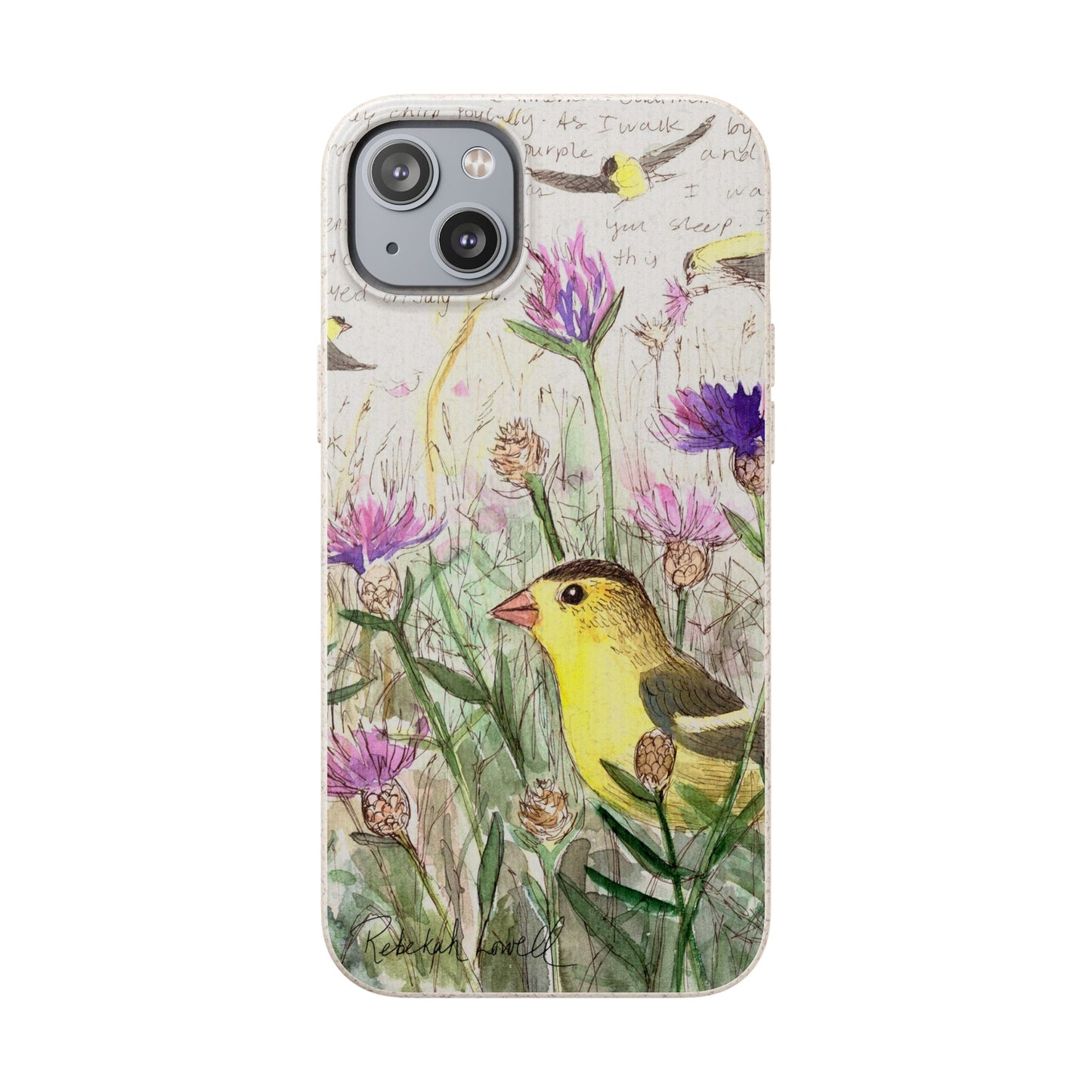 American Goldfinch Biodegradable Phone Case