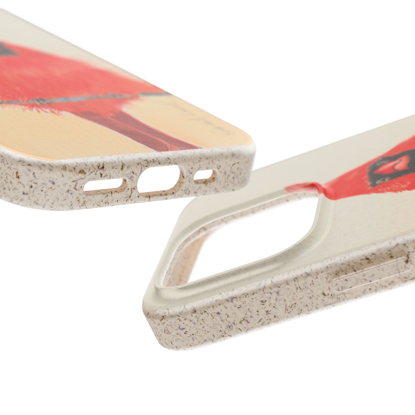 Northern Cardinal Biodegradable Phone Case