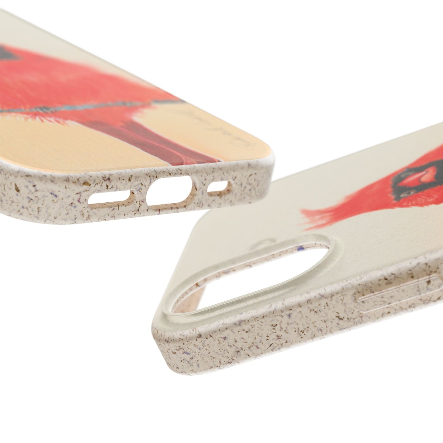 Northern Cardinal Biodegradable Phone Case