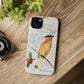 Cedar Waxwing Biodegradable Phone Case