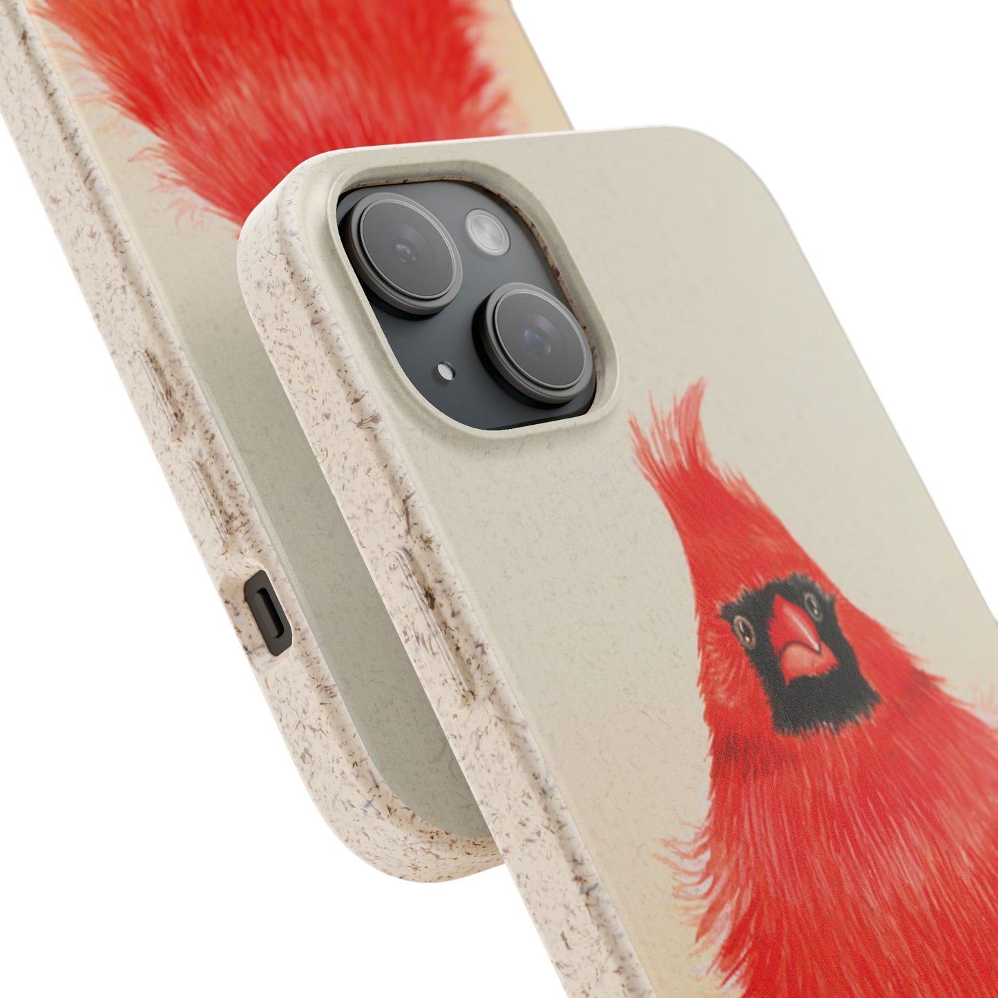 Northern Cardinal Biodegradable Phone Case