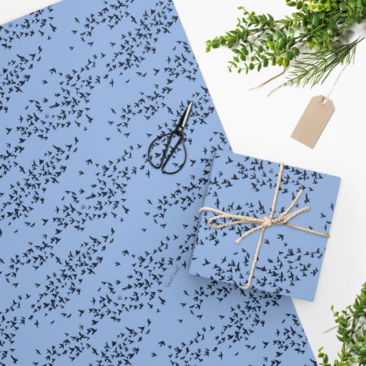 Bird Migration Wrapping Paper