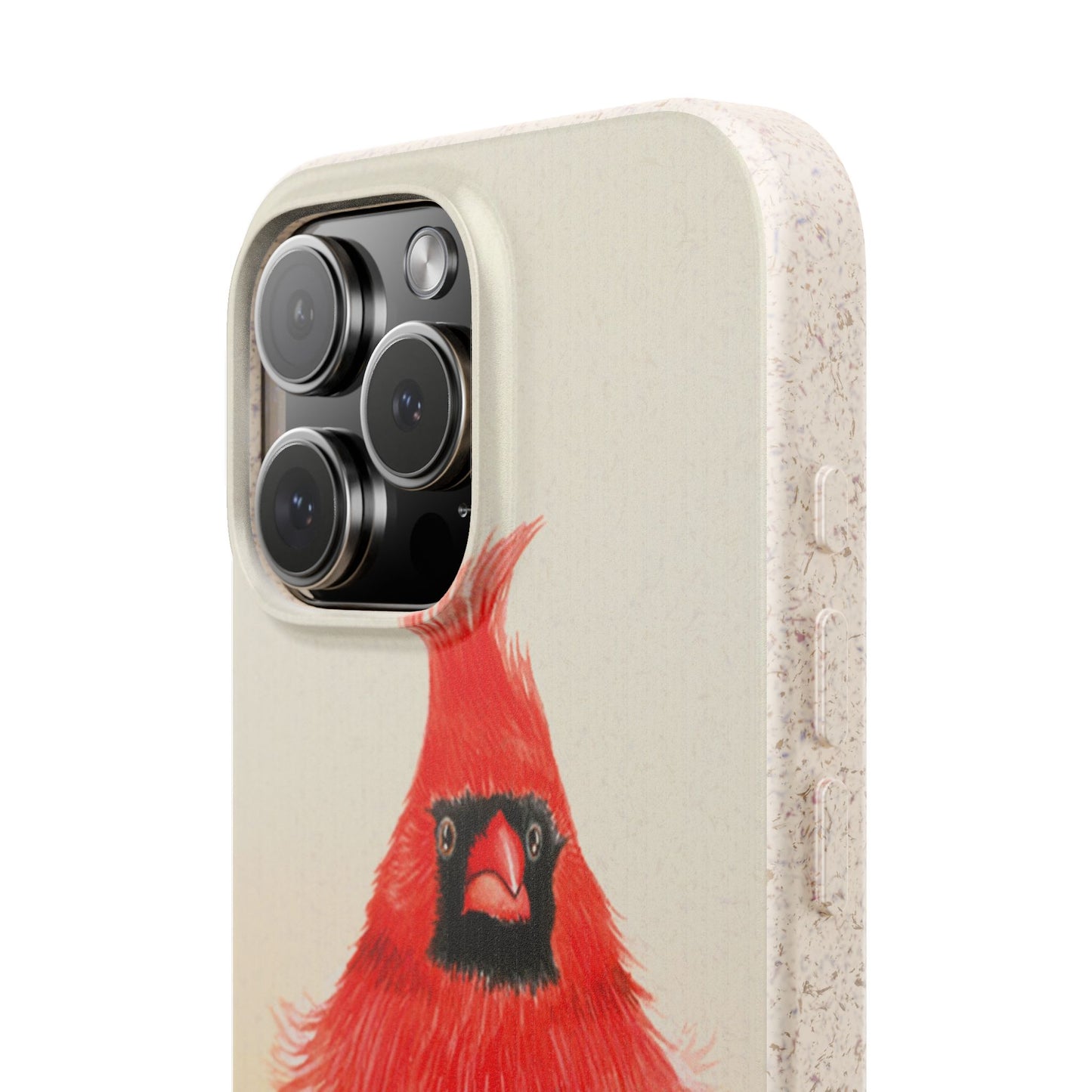 Northern Cardinal Biodegradable Phone Case