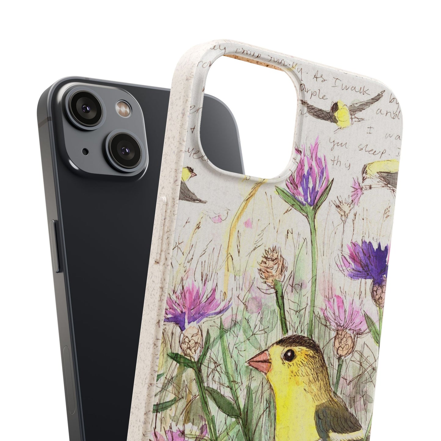 American Goldfinch Biodegradable Phone Case