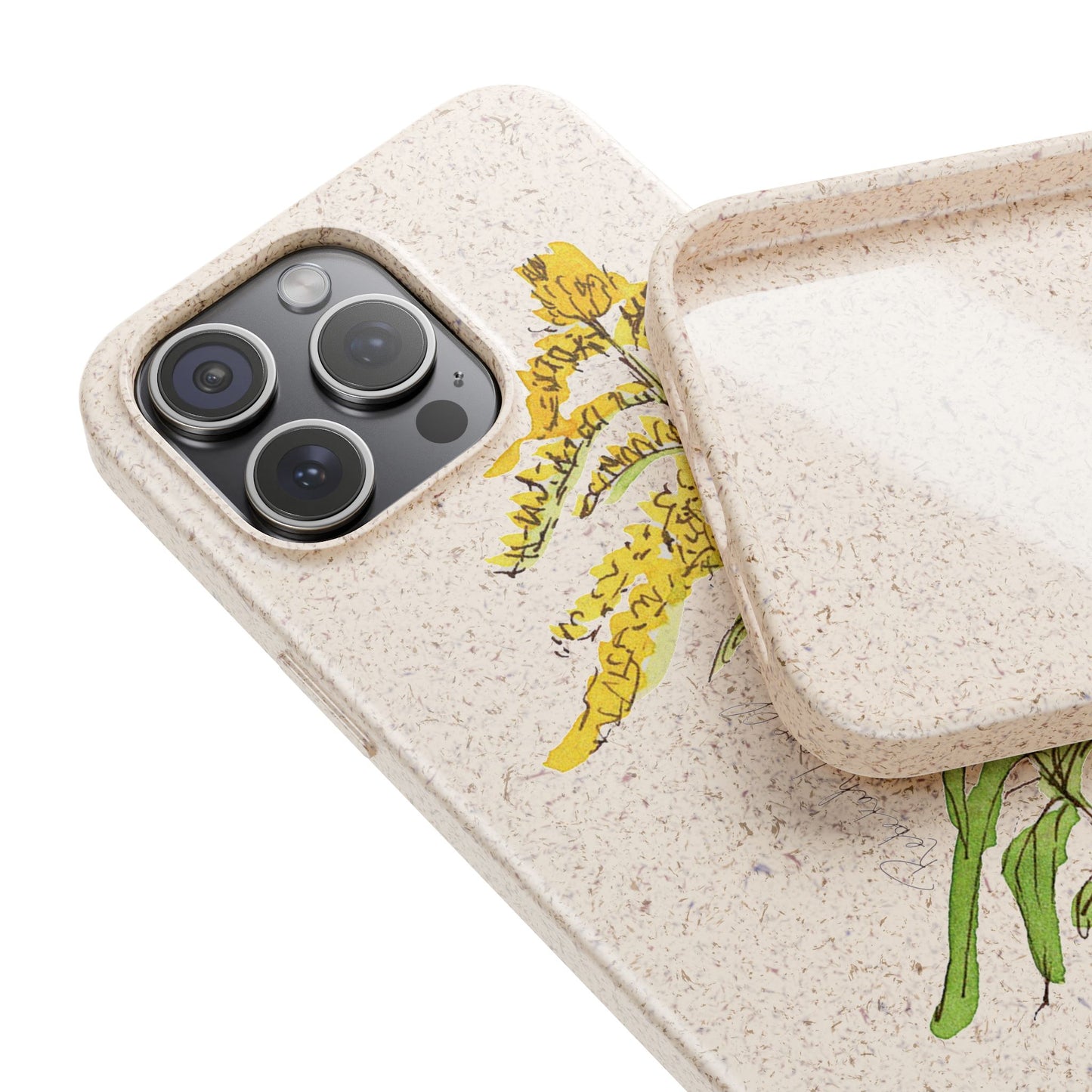 Canada Goldenrod Biodegradable Phone Case
