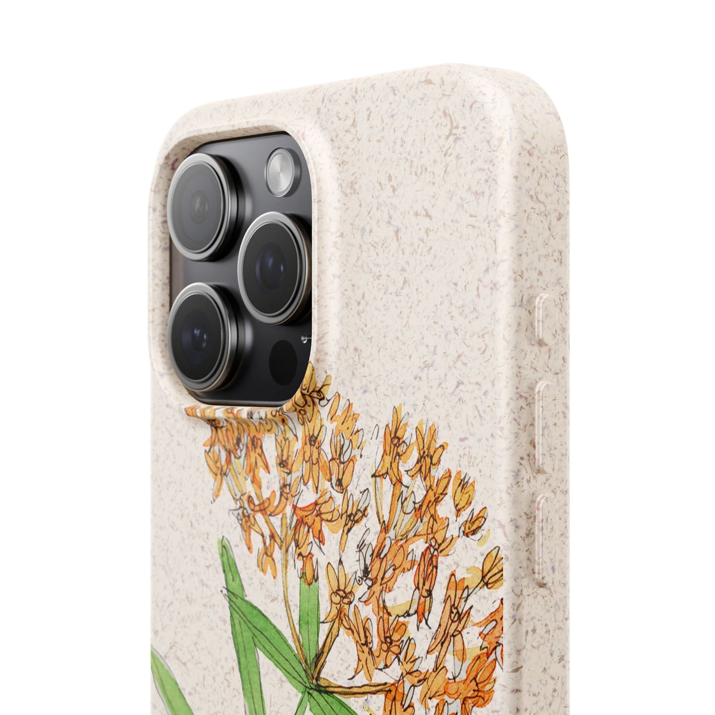 Butterfly Weed Biodegradable Phone Case