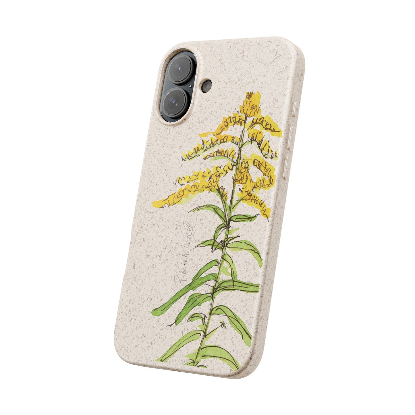 Canada Goldenrod Biodegradable Phone Case