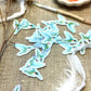 Ruby-throated Hummingbird Glitter Sticker