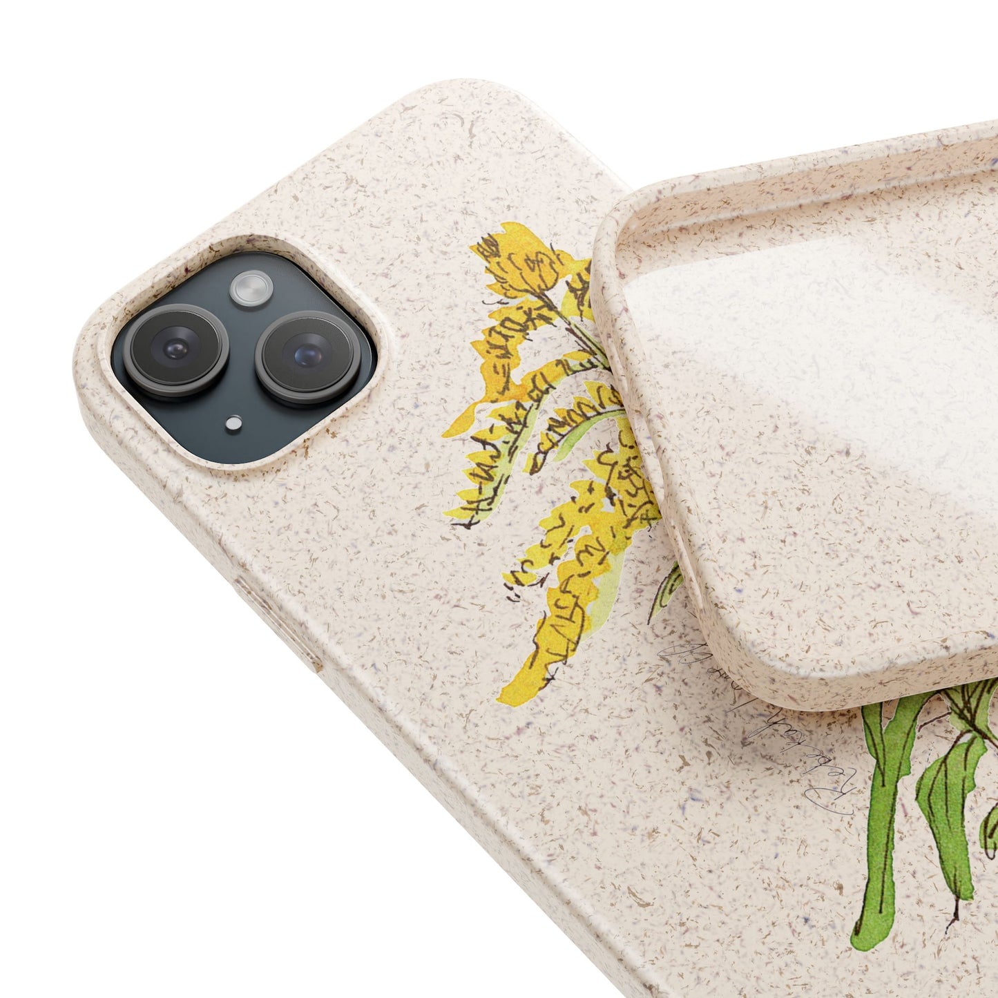 Canada Goldenrod Biodegradable Phone Case