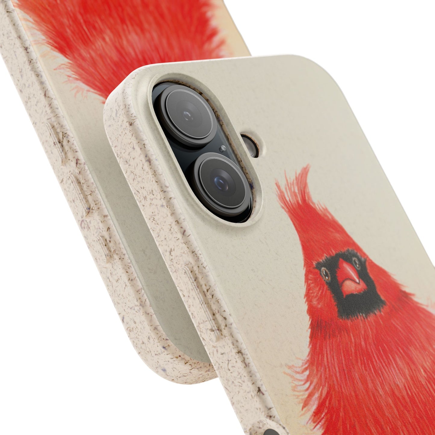 Northern Cardinal Biodegradable Phone Case