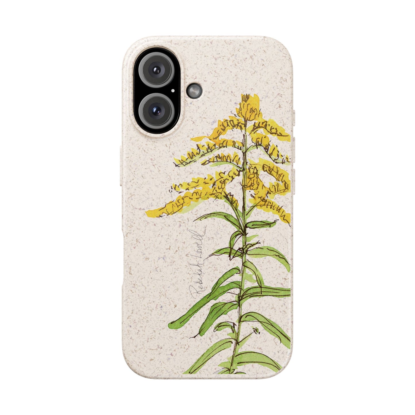 Canada Goldenrod Biodegradable Phone Case
