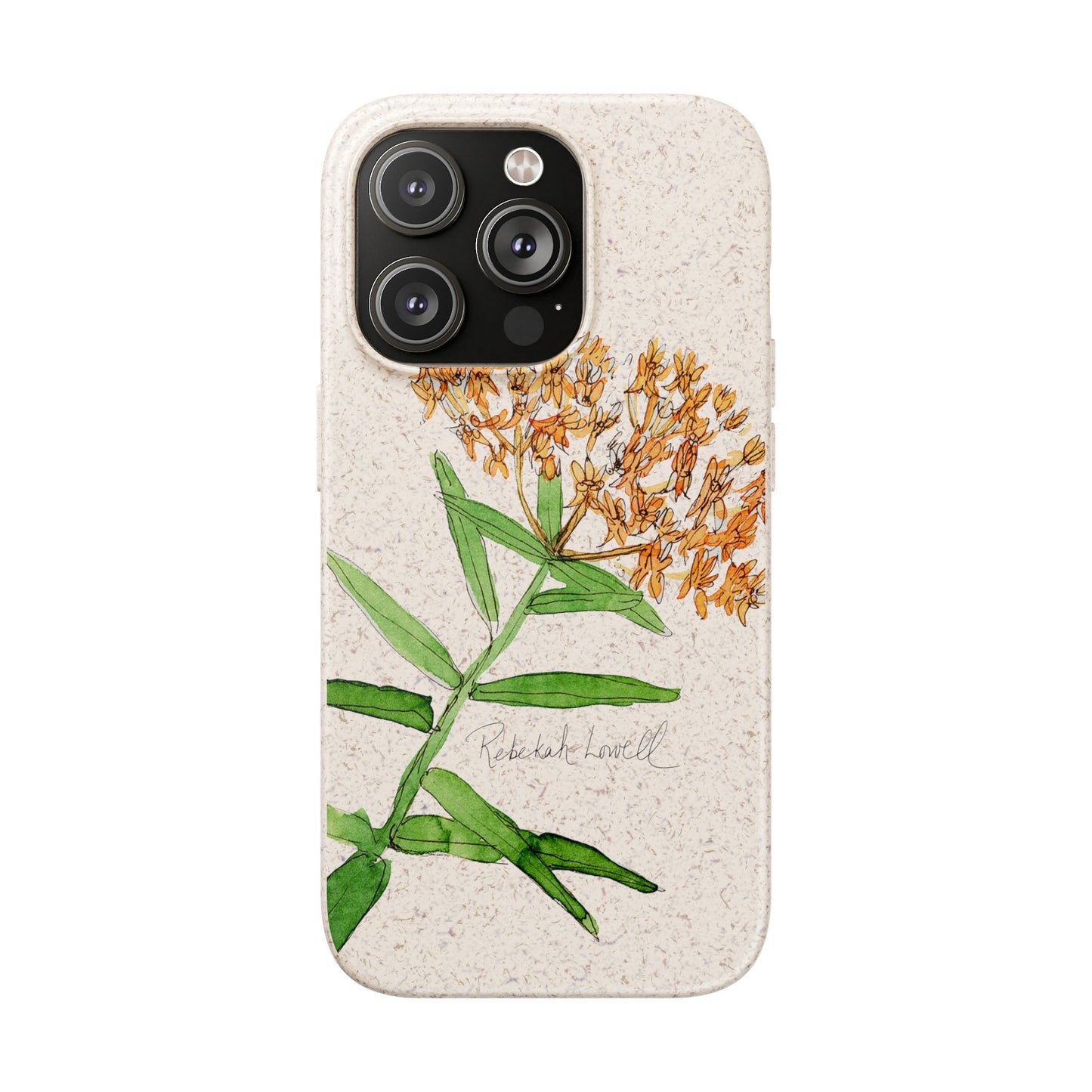 Butterfly Weed Biodegradable Phone Case