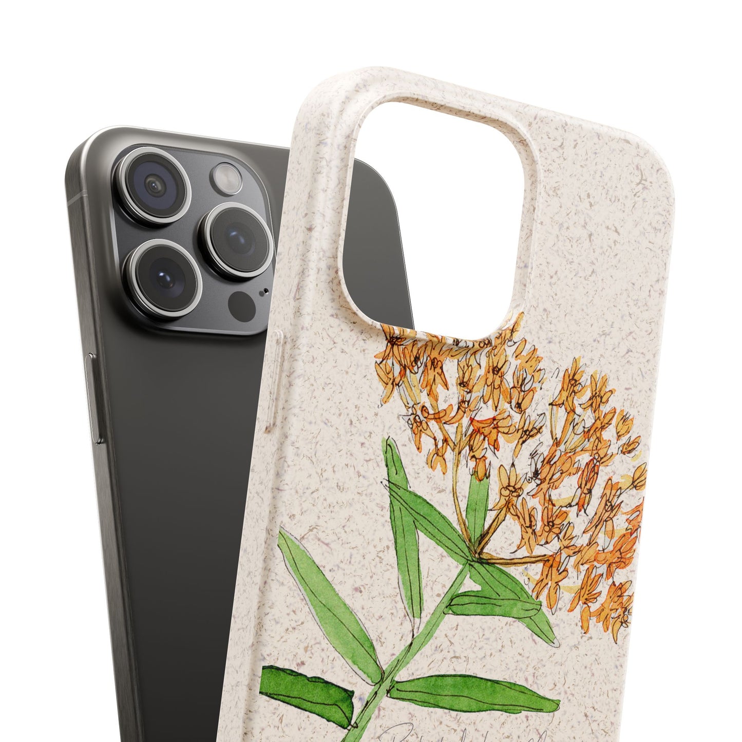 Butterfly Weed Biodegradable Phone Case