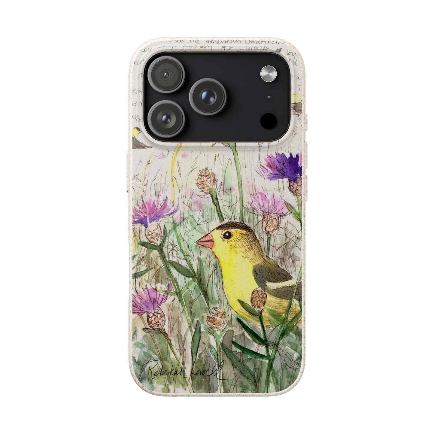 American Goldfinch Biodegradable Phone Case