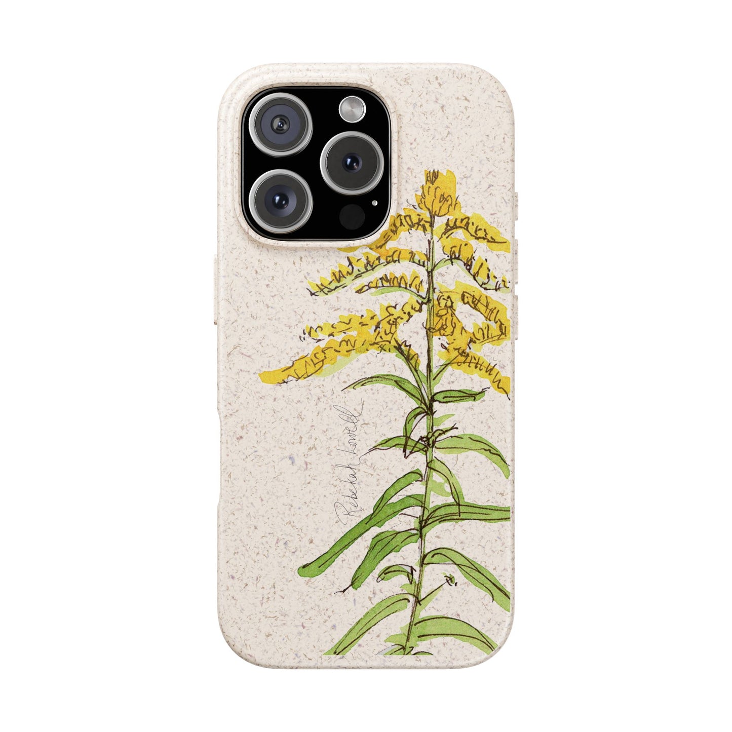 Canada Goldenrod Biodegradable Phone Case