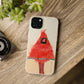 Northern Cardinal Biodegradable Phone Case