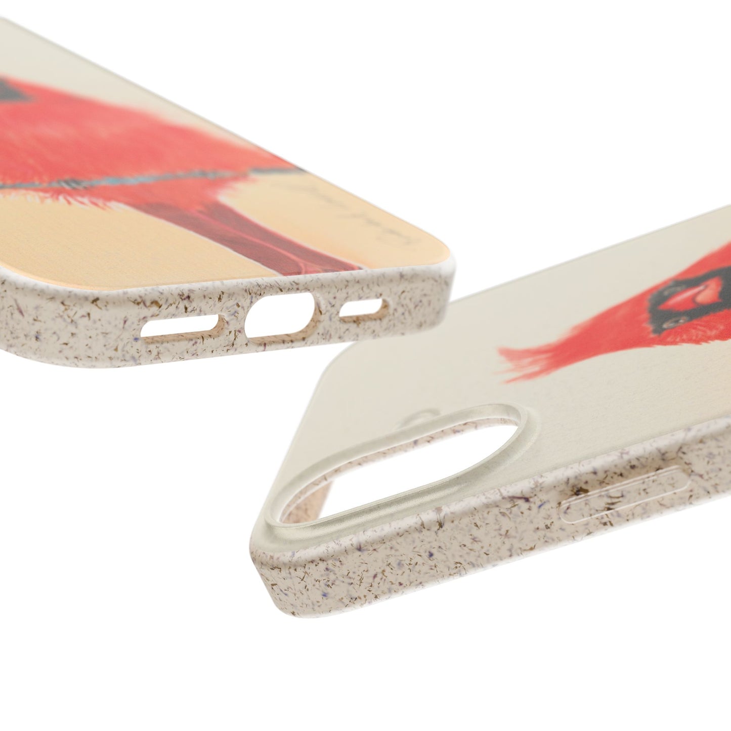 Northern Cardinal Biodegradable Phone Case