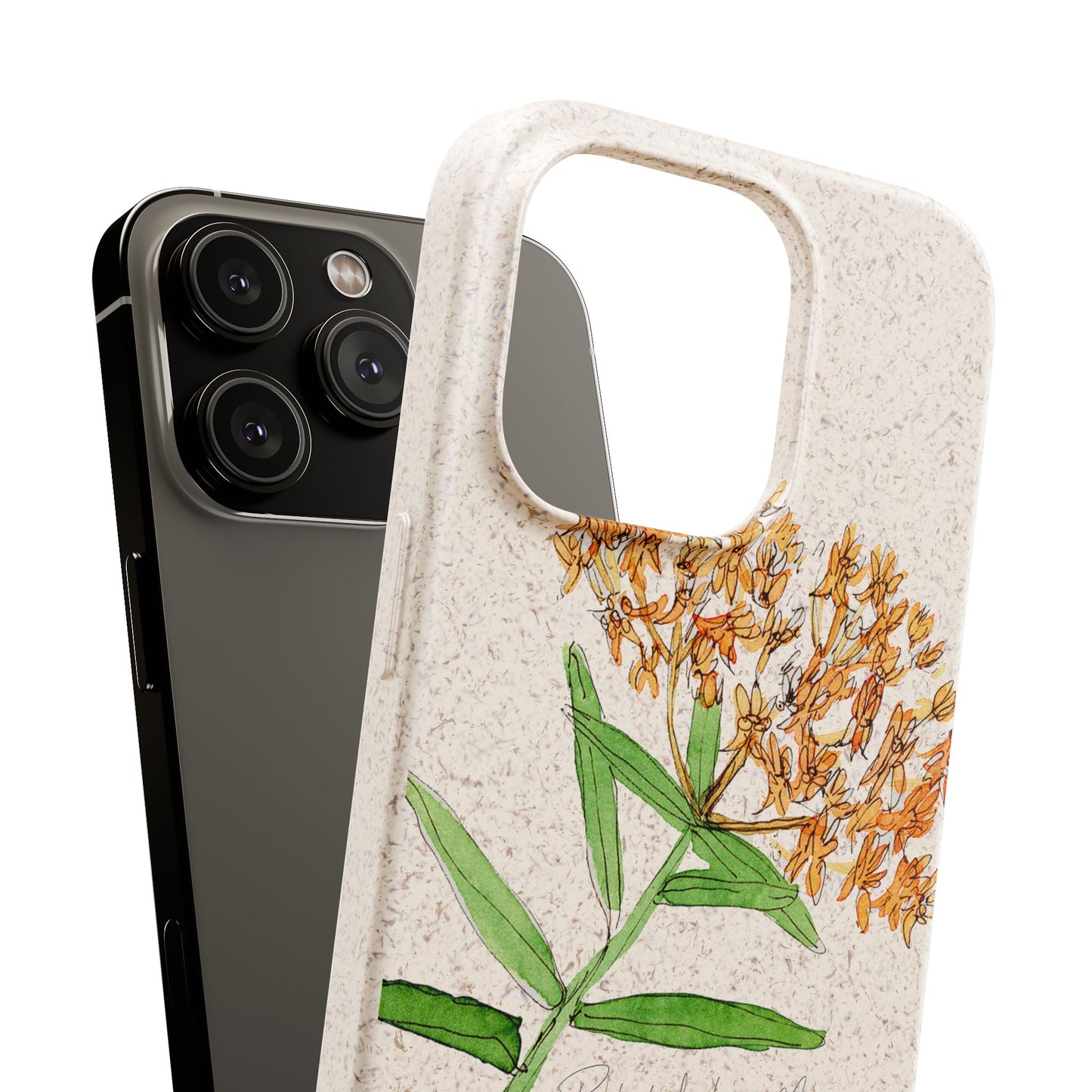 Butterfly Weed Biodegradable Phone Case