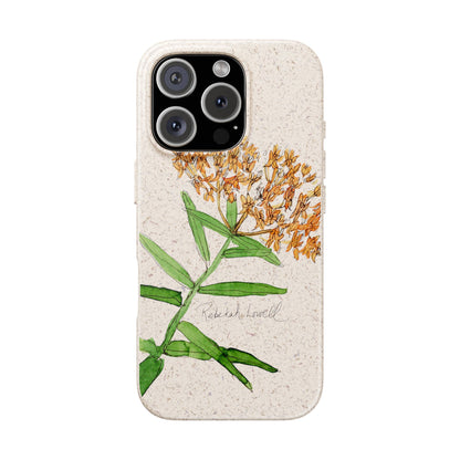 Butterfly Weed Biodegradable Phone Case