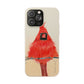 Northern Cardinal Biodegradable Phone Case