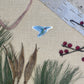 Ruby-throated Hummingbird Glitter Sticker