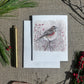 Redwing  Blank Notecard