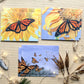 Boxed Set of Six Blank Notecards, Monarchs Collection