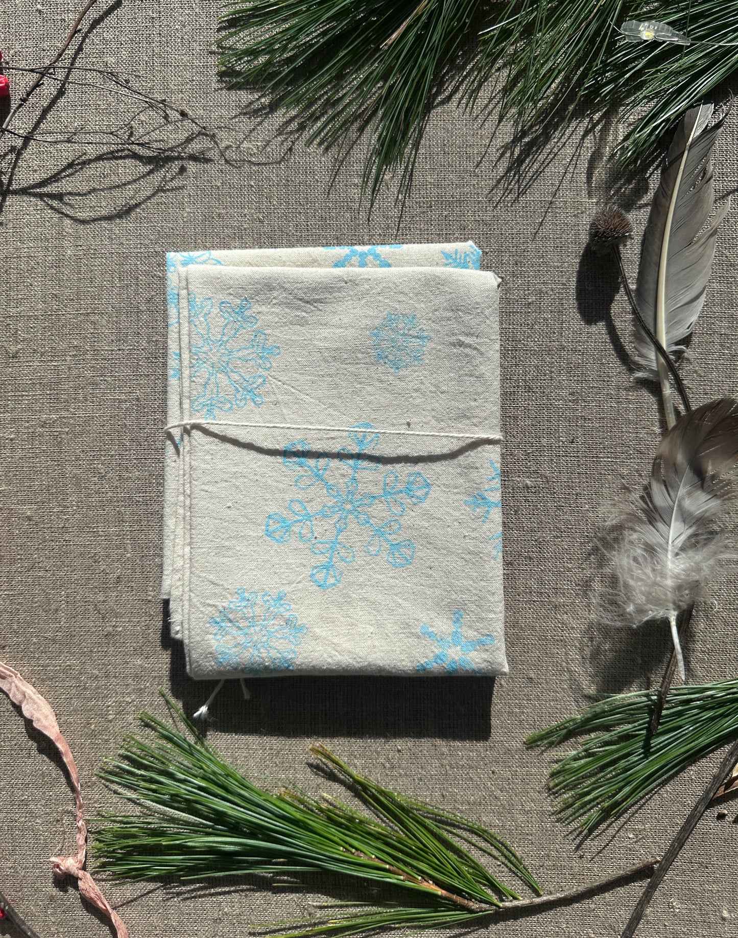 Snowflake Tea Towel