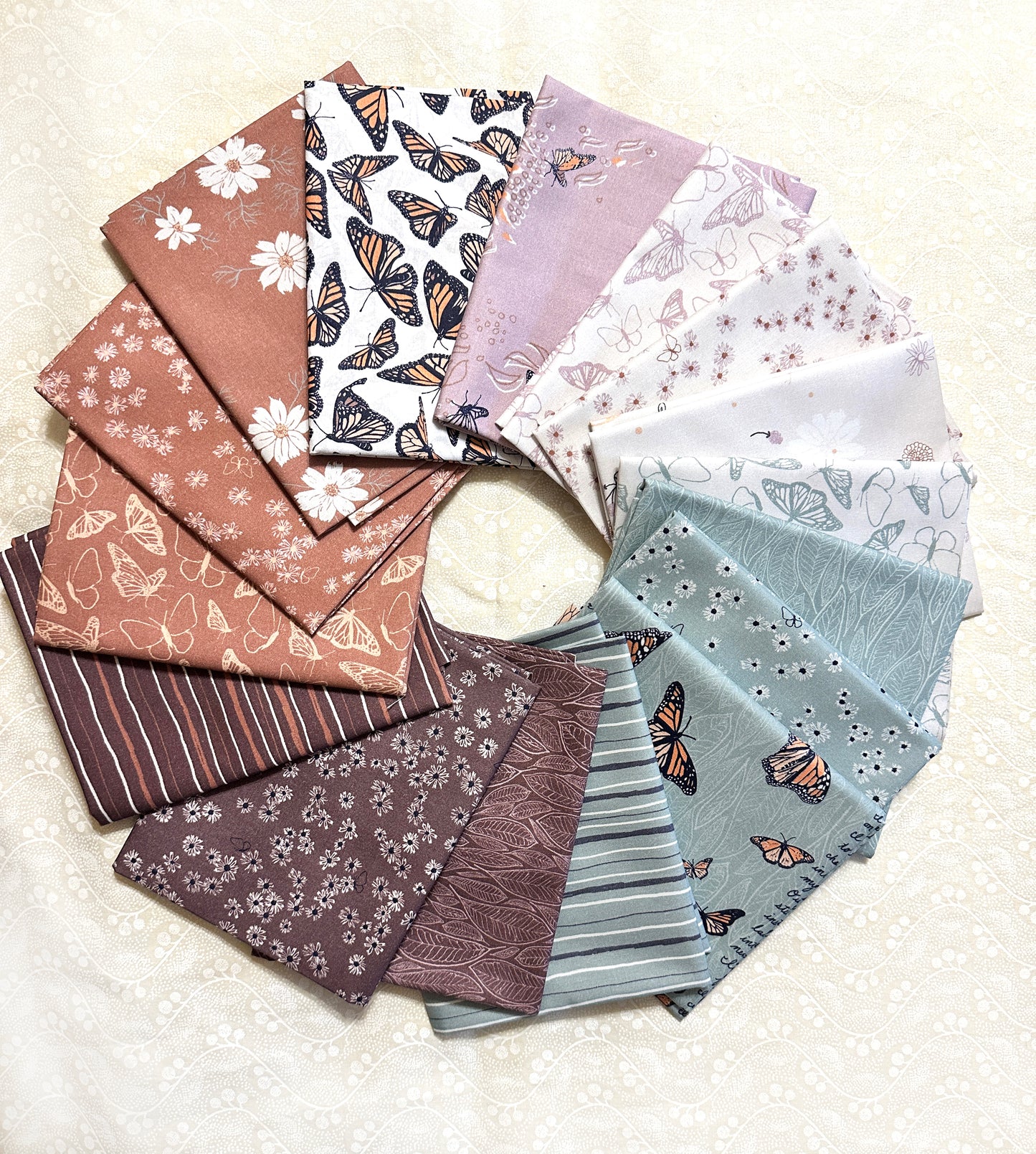 Emerge Quilting Cotton Fat Quarter Bundle, colorway 1