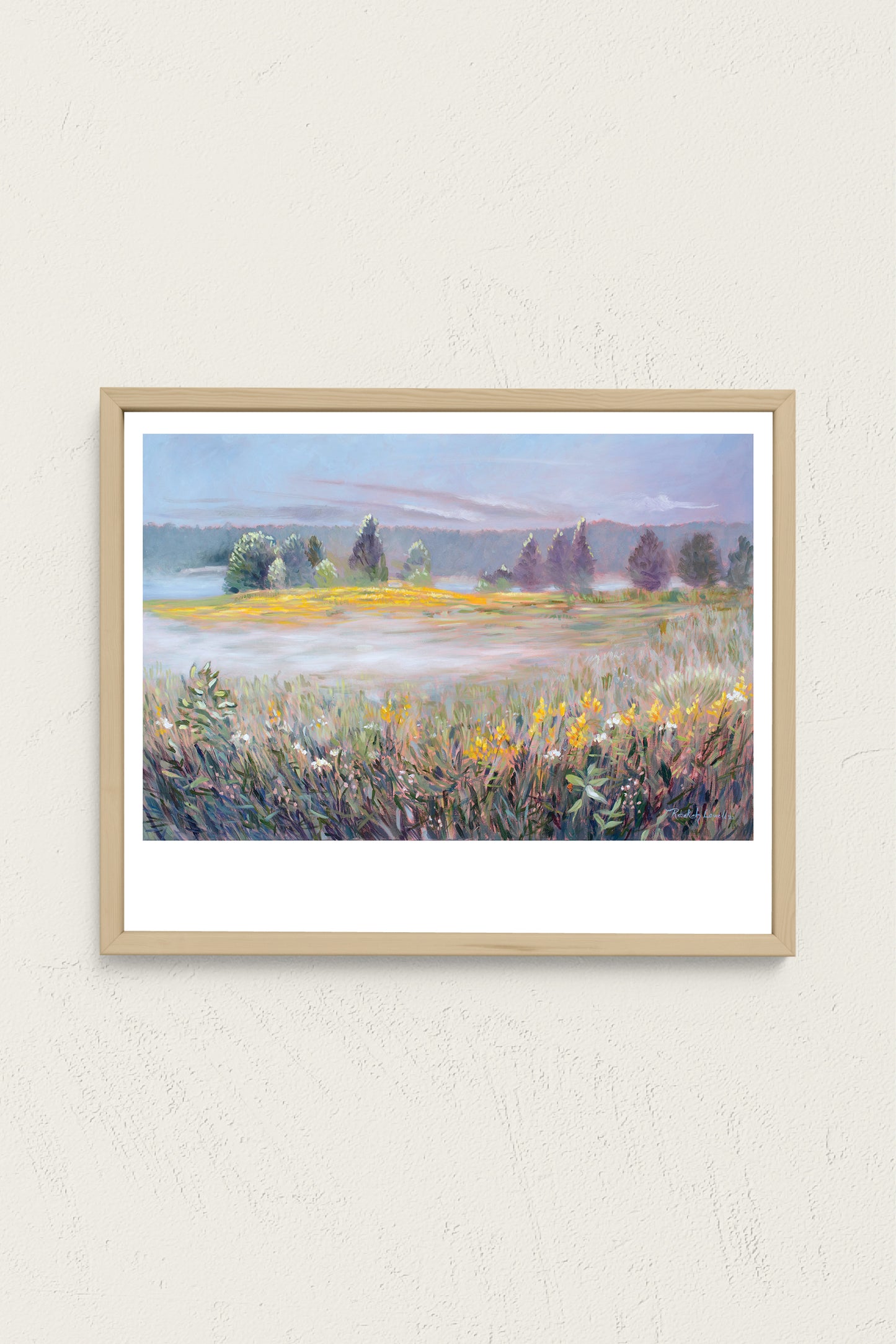 "Morning at North Meadow" Brush with Nature Art Print