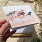 "Momentum" Horses Running Free Blank Notecard